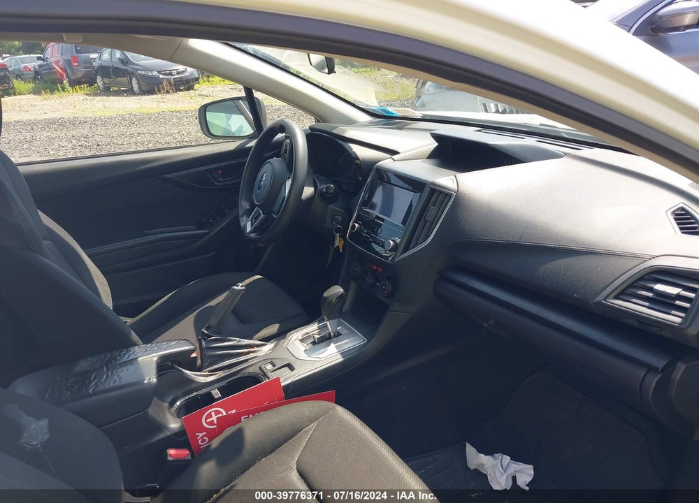 2017 SUBARU IMPREZA 2.0I VIN: 4S3GTAA69H3734239