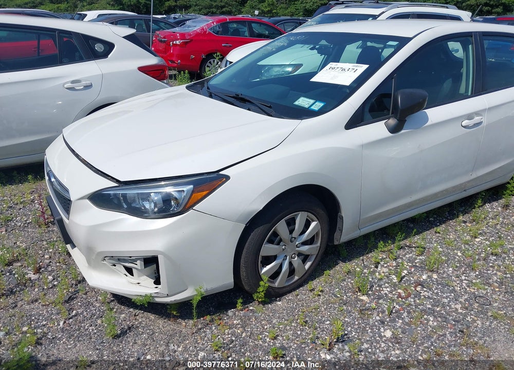 2017 SUBARU IMPREZA 2.0I VIN: 4S3GTAA69H3734239