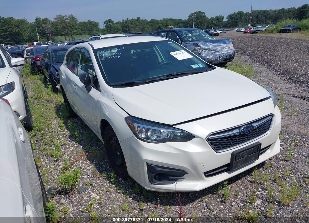 2017 SUBARU IMPREZA 2.0I VIN: 4S3GTAA69H3734239