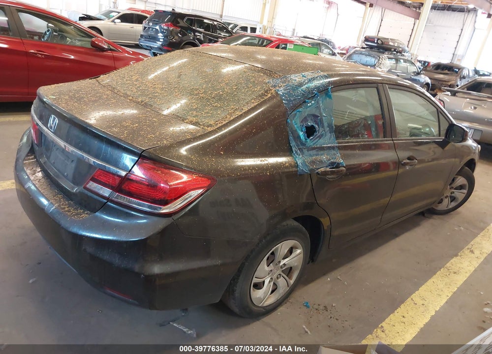 2013 HONDA CIVIC LX VIN: 2HGFB2F59DH510370