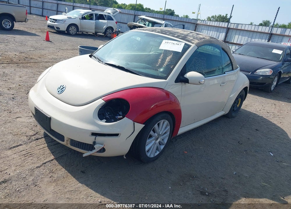 2008 VOLKSWAGEN NEW BEETLE SE VIN: 3VWRF31Y28M416195