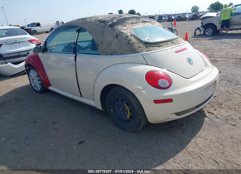 2008 VOLKSWAGEN NEW BEETLE SE VIN: 3VWRF31Y28M416195