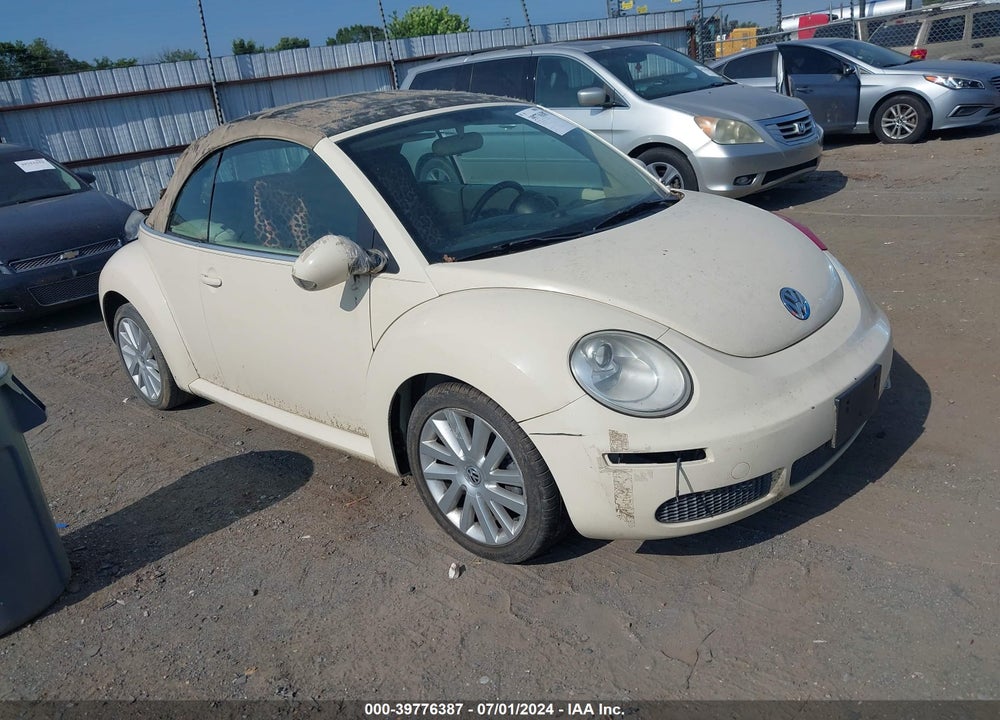 2008 VOLKSWAGEN NEW BEETLE SE VIN: 3VWRF31Y28M416195