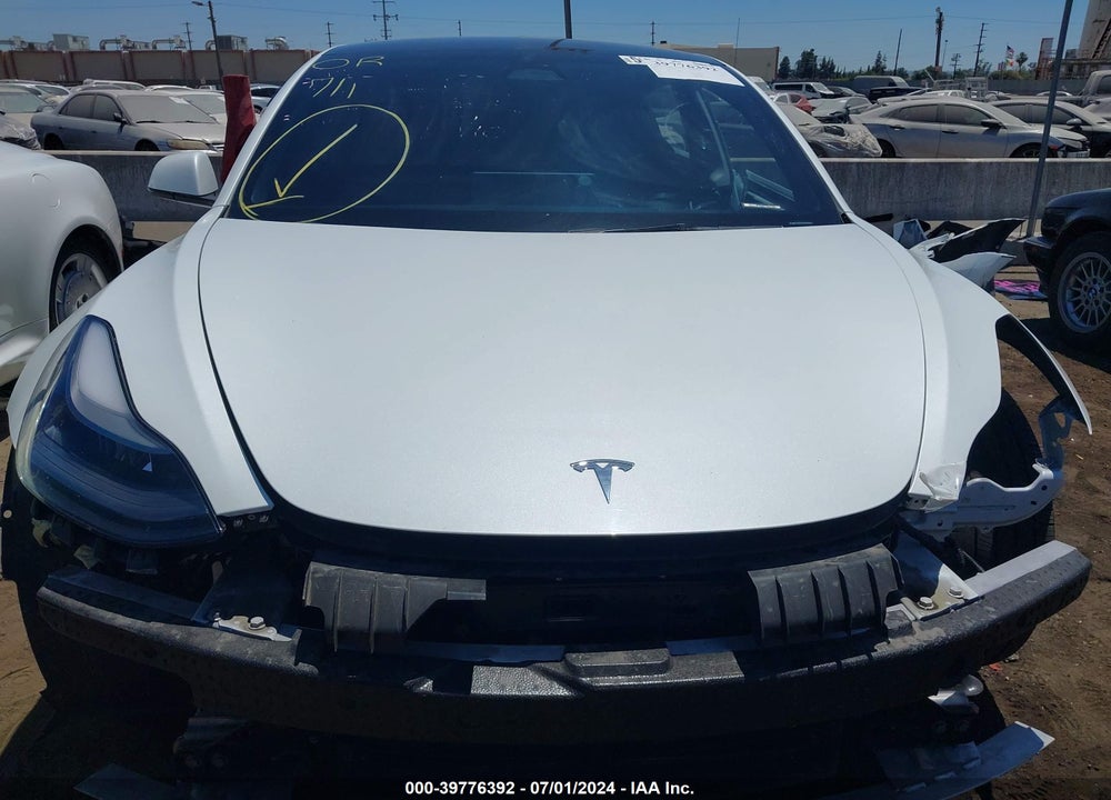 2022 TESLA MODEL 3 REAR-WHEEL DRIVE VIN: 5YJ3E1EA7NF321564