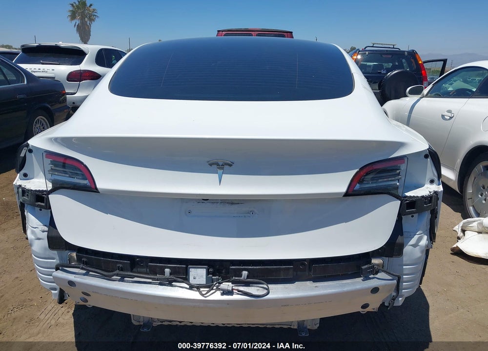2022 TESLA MODEL 3 REAR-WHEEL DRIVE VIN: 5YJ3E1EA7NF321564