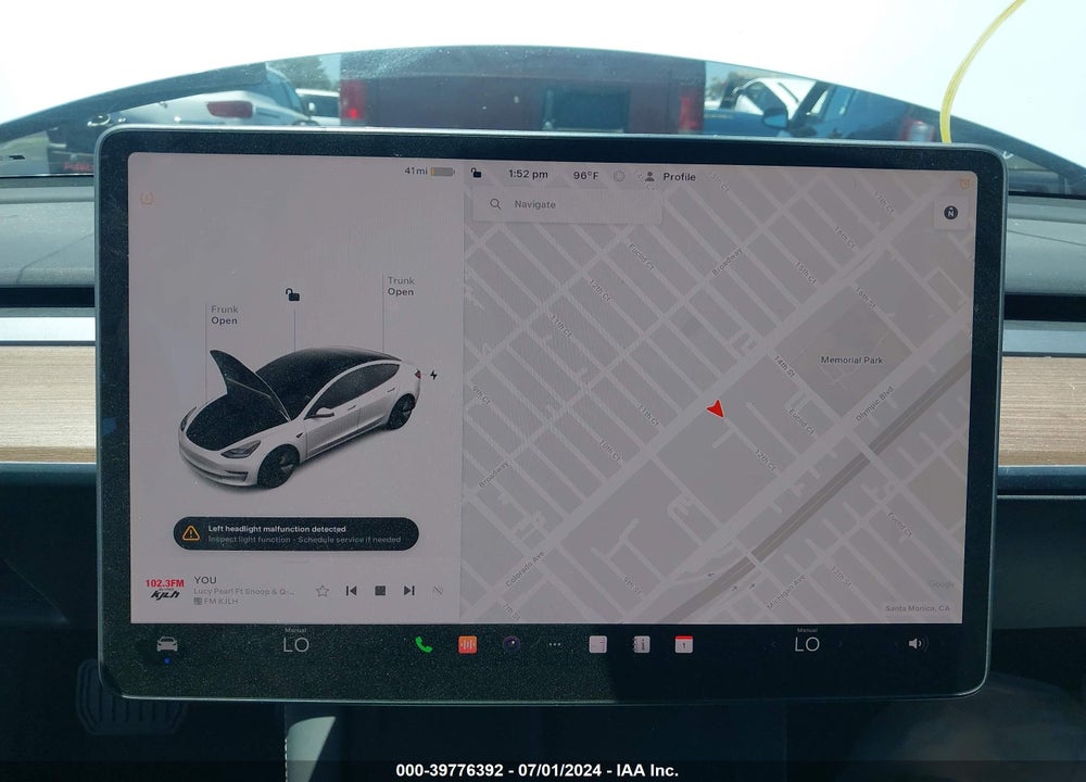 2022 TESLA MODEL 3 REAR-WHEEL DRIVE VIN: 5YJ3E1EA7NF321564