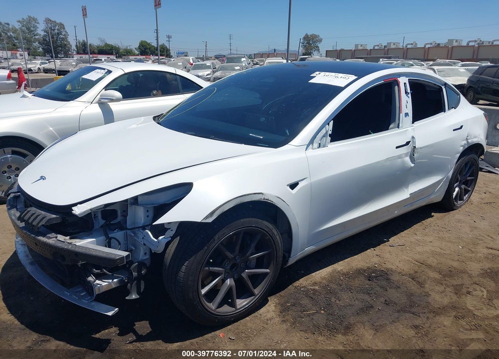 2022 TESLA MODEL 3 REAR-WHEEL DRIVE VIN: 5YJ3E1EA7NF321564