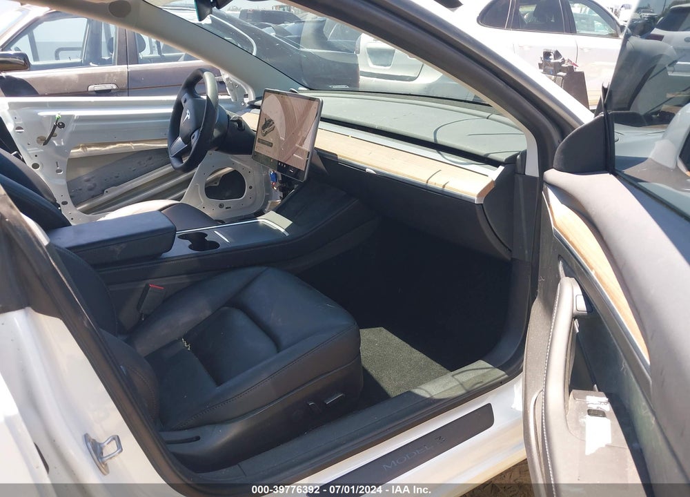 2022 TESLA MODEL 3 REAR-WHEEL DRIVE VIN: 5YJ3E1EA7NF321564