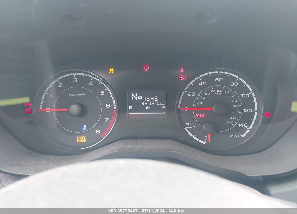 2019 SUBARU IMPREZA 2.0I VIN: 4S3GKAA69K3623605