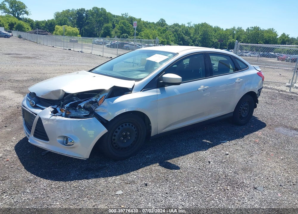 2012 FORD FOCUS SE VIN: 1FAHP3F2XCL240867