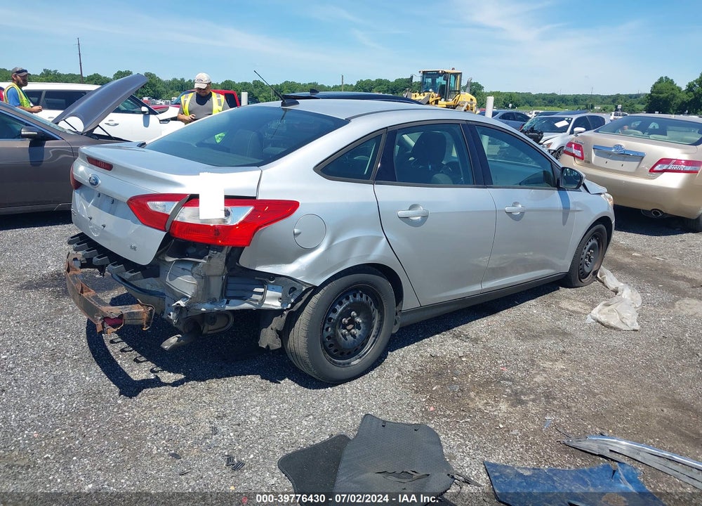 2012 FORD FOCUS SE VIN: 1FAHP3F2XCL240867