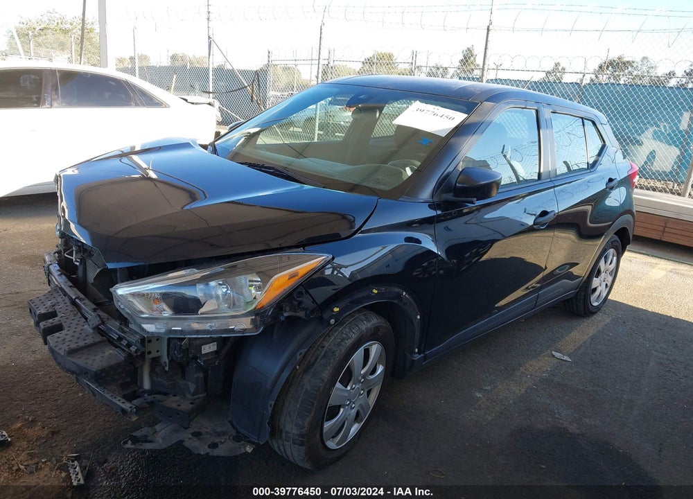 2020 NISSAN KICKS S XTRONIC CVT VIN: 3N1CP5BV9LL480936