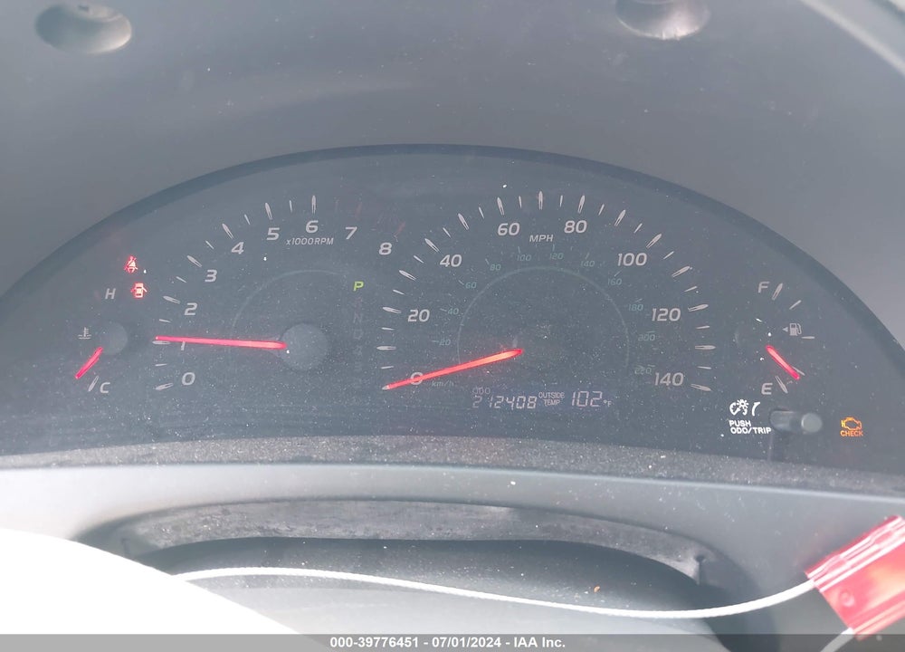 2007 TOYOTA CAMRY LE VIN: 4T1BE46K17U061298
