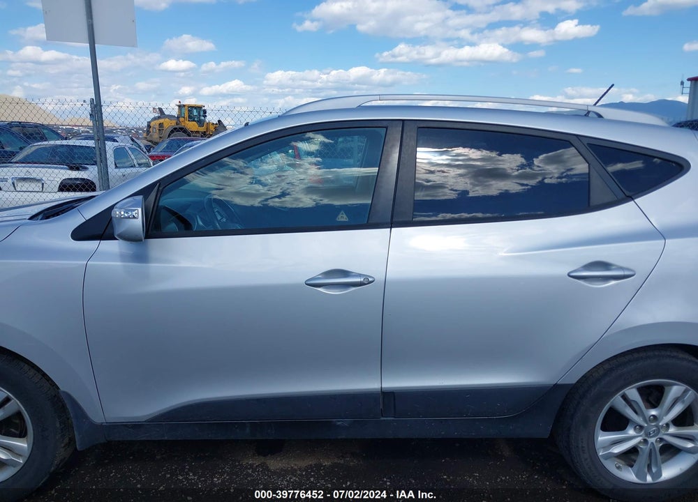 2012 HYUNDAI TUCSON GLS VIN: KM8JU3ACXCU410574