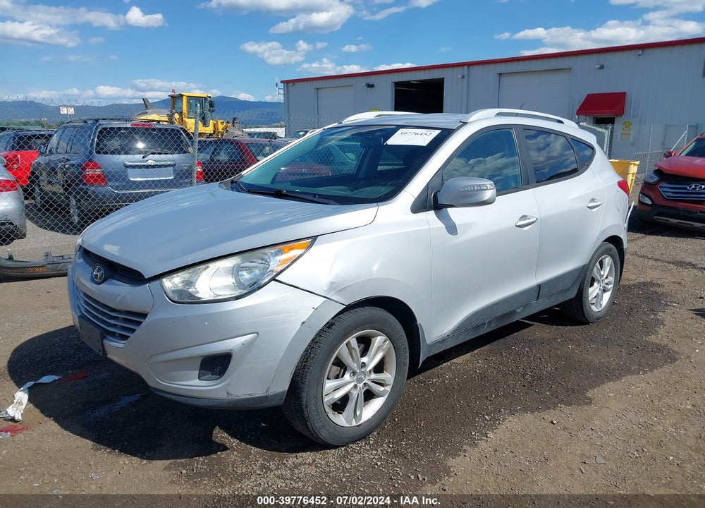 2012 HYUNDAI TUCSON GLS VIN: KM8JU3ACXCU410574