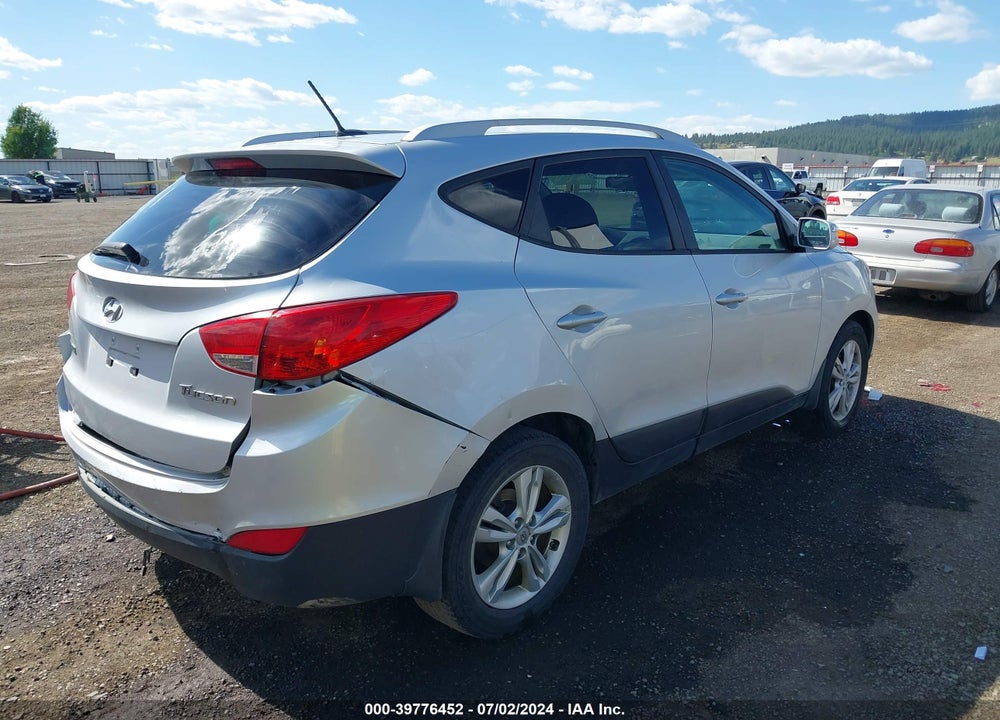 2012 HYUNDAI TUCSON GLS VIN: KM8JU3ACXCU410574