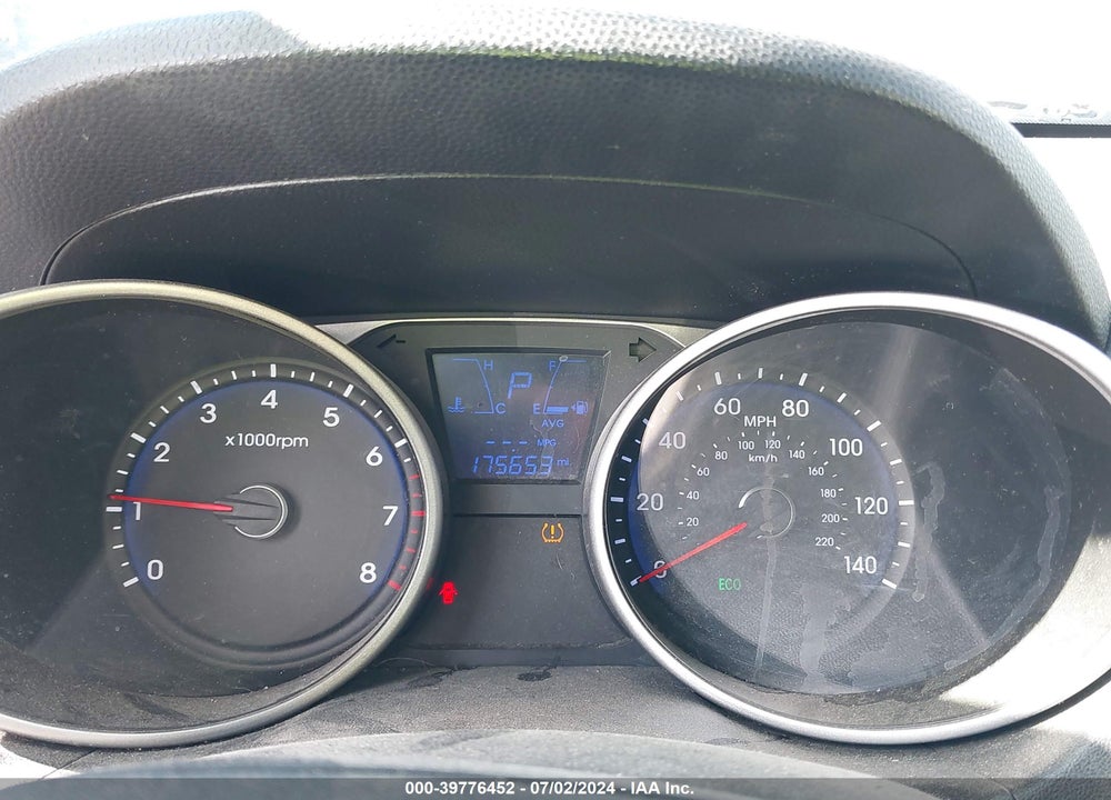 2012 HYUNDAI TUCSON GLS VIN: KM8JU3ACXCU410574