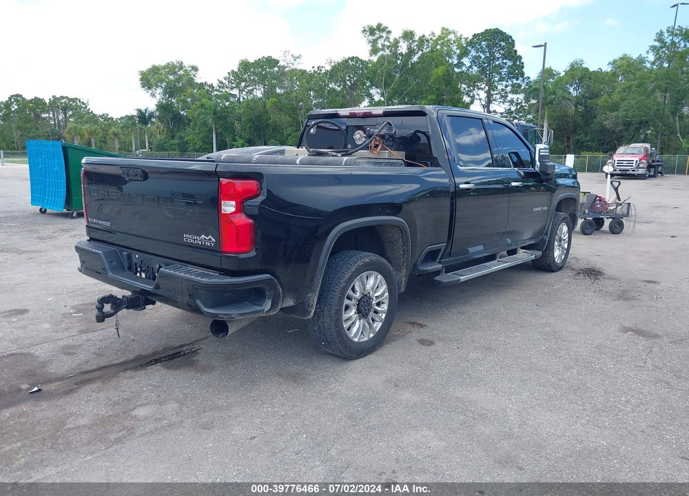 2020 CHEVROLET SILVERADO 2500HD 4WD STANDARD BED HIGH COUNTRY VIN: 1GC4YREY0LF188825
