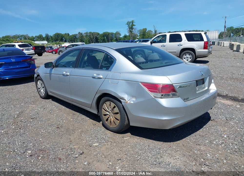 2009 HONDA ACCORD 2.4 LX VIN: 1HGCP26369A117791