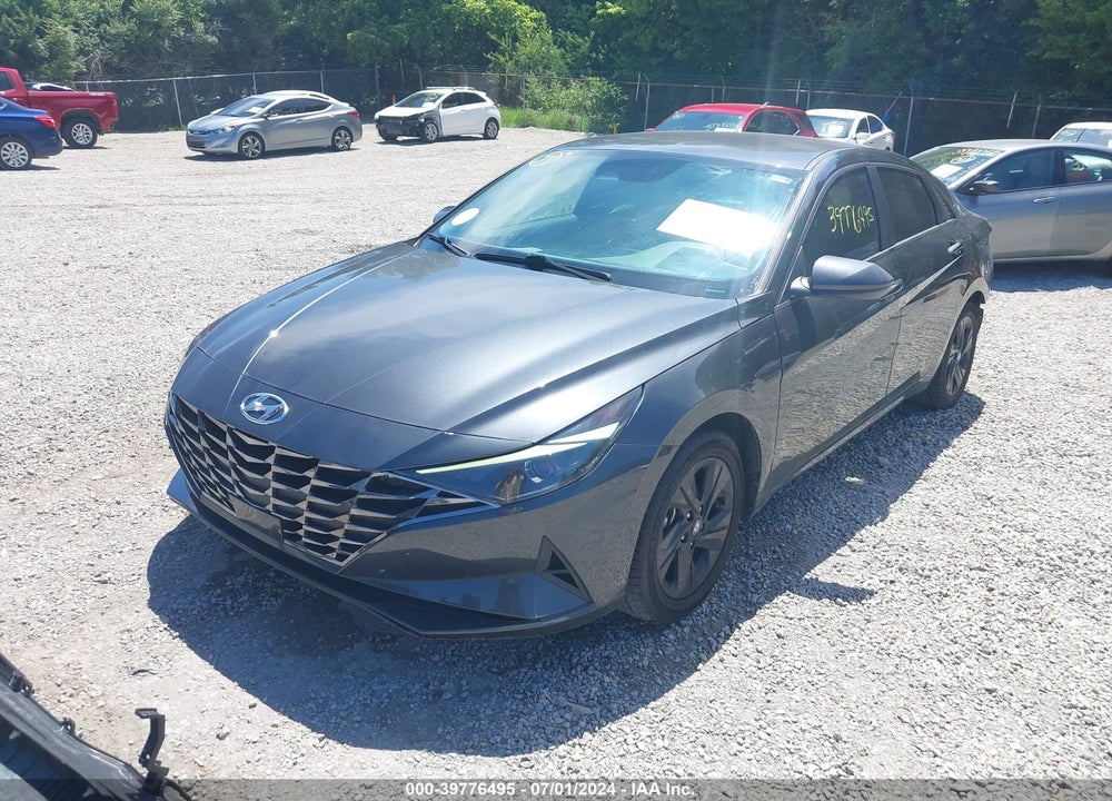 2021 HYUNDAI ELANTRA SEL VIN: 5NPLM4AG2MH024278