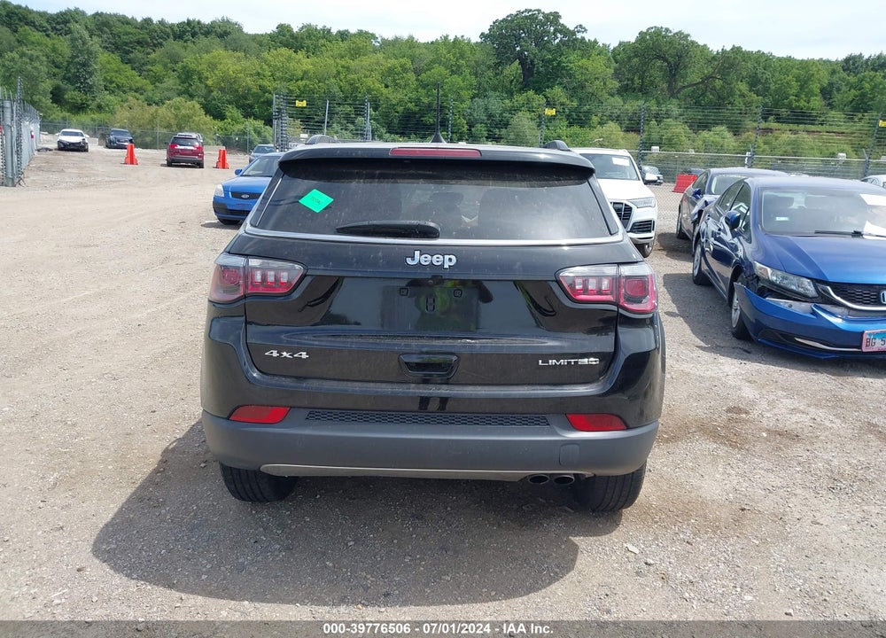 2019 JEEP COMPASS LIMITED 4X4 VIN: 3C4NJDCB5KT742343