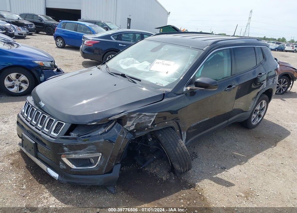 2019 JEEP COMPASS LIMITED 4X4 VIN: 3C4NJDCB5KT742343