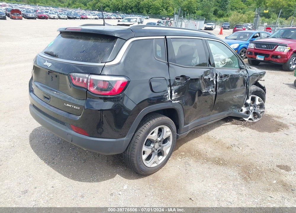2019 JEEP COMPASS LIMITED 4X4 VIN: 3C4NJDCB5KT742343