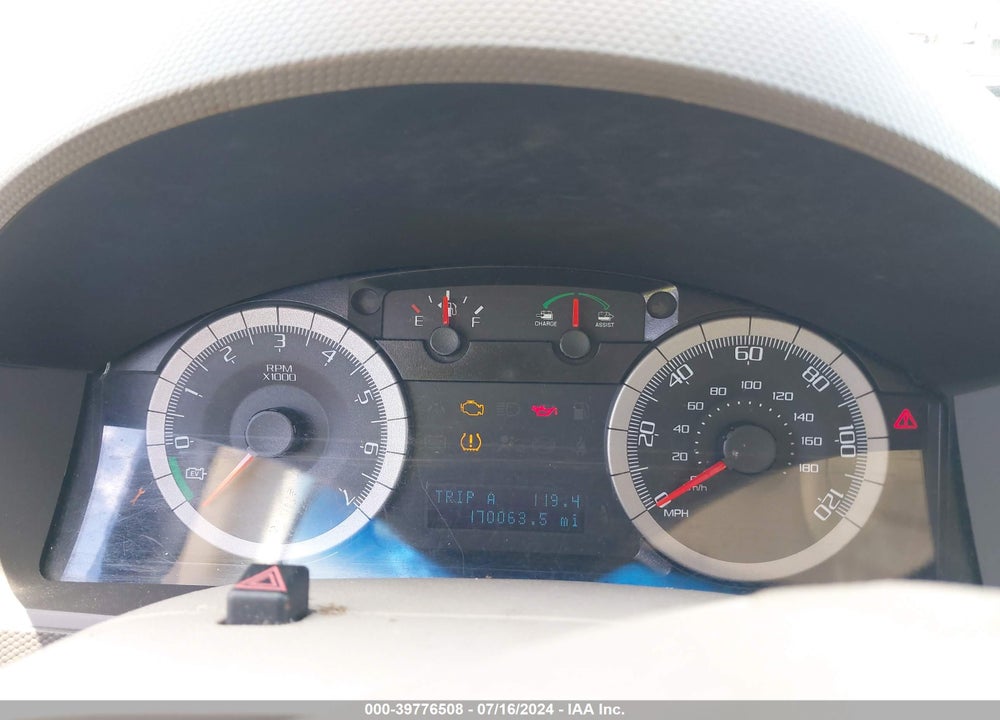 2009 FORD ESCAPE HYBRID VIN: 1FMCU493X9KD02642