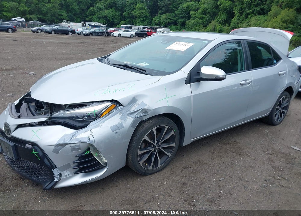 2017 TOYOTA COROLLA SE VIN: 2T1BURHE5HC814857