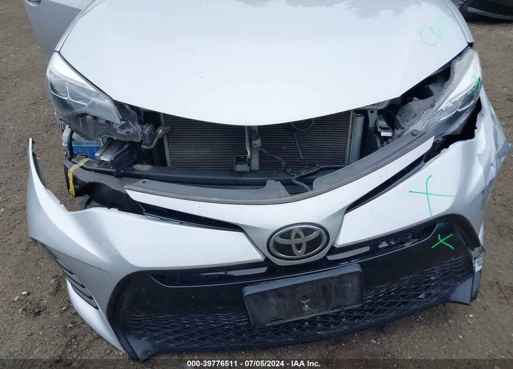 2017 TOYOTA COROLLA SE VIN: 2T1BURHE5HC814857