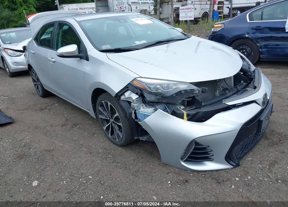 2017 TOYOTA COROLLA SE VIN: 2T1BURHE5HC814857