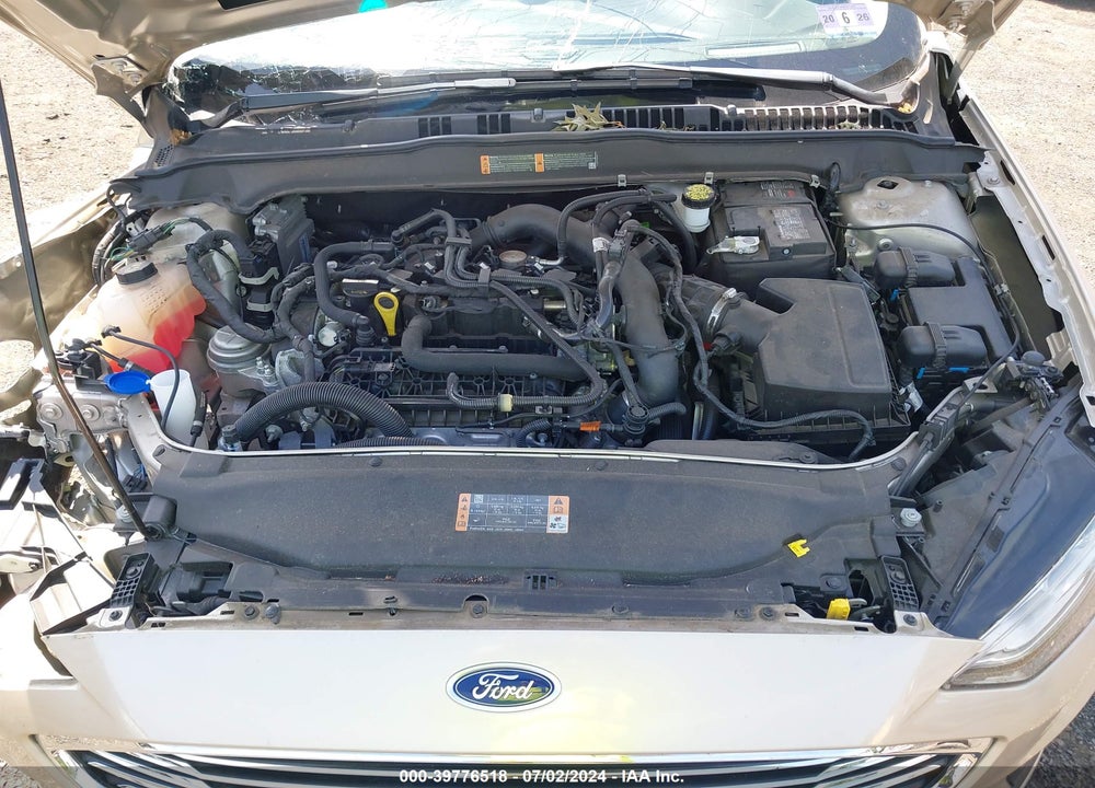 2019 FORD FUSION VIN: 3FA6P0HD7KR227997