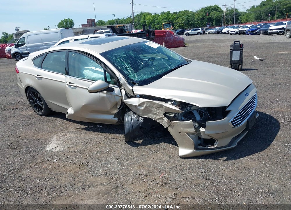 2019 FORD FUSION VIN: 3FA6P0HD7KR227997