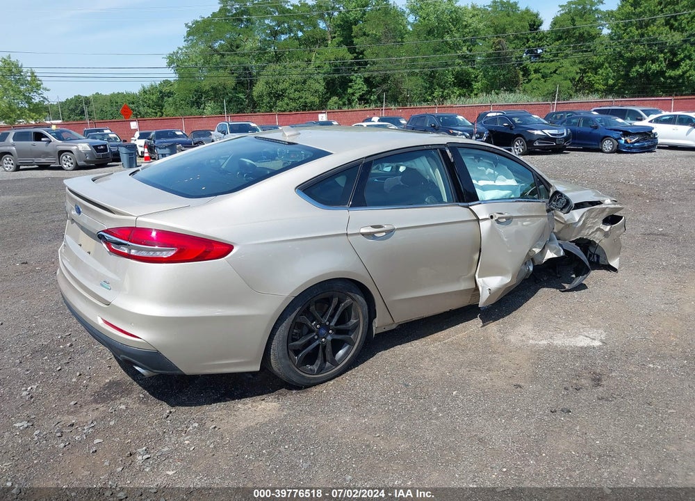 2019 FORD FUSION VIN: 3FA6P0HD7KR227997