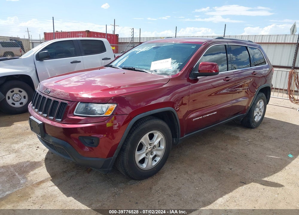 2016 JEEP GRAND CHEROKEE LAREDO VIN: 1C4RJEAG5GC472717
