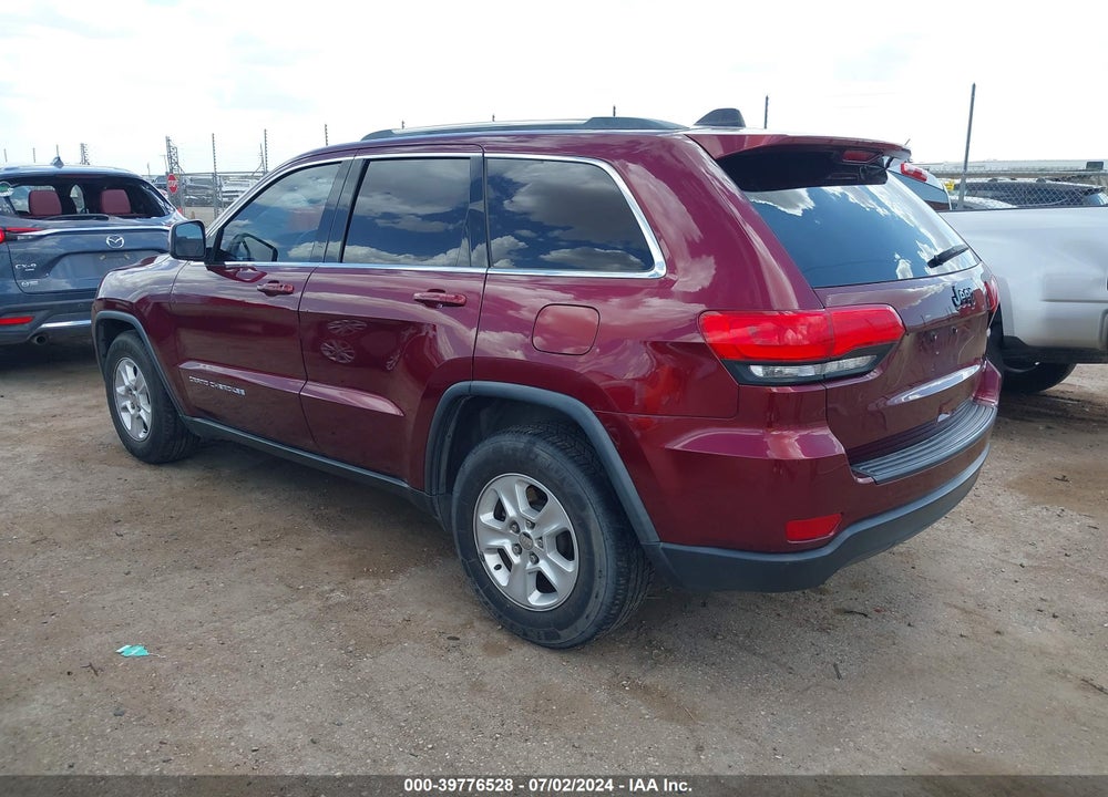 2016 JEEP GRAND CHEROKEE LAREDO VIN: 1C4RJEAG5GC472717