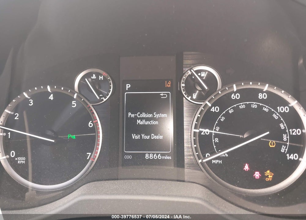 2023 LEXUS 460 PREMIUM VIN: JTJAM7BX0P5364666