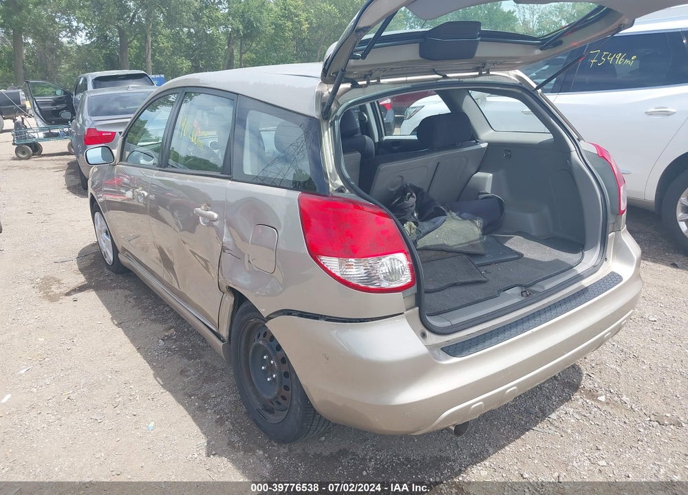 2003 TOYOTA MATRIX/XR VIN: 2T1KR32E43C134223
