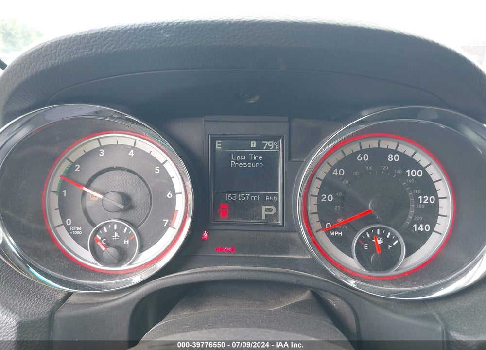 2012 DODGE DURANGO SXT VIN: 1C4RDJAG8CC195782