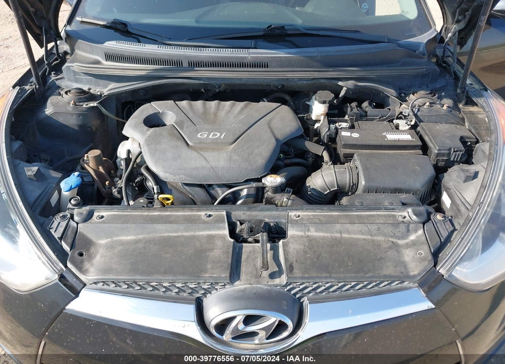 2013 HYUNDAI VELOSTER BASE W/BLACK VIN: KMHTC6AD3DU147920