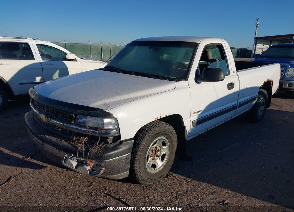 2002 CHEVROLET SILVERADO 1500 VIN: 1GCEC14W62Z154566