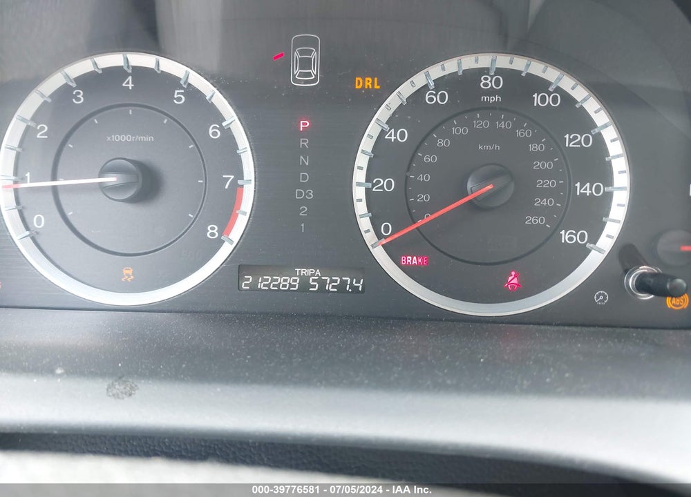 2011 HONDA ACCORD 2.4 EX-L VIN: 1HGCP2F80BA019759