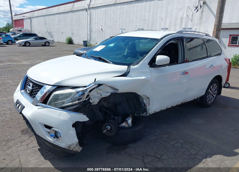 2015 NISSAN PATHFINDER SV VIN: 5N1AR2MM8FC650717