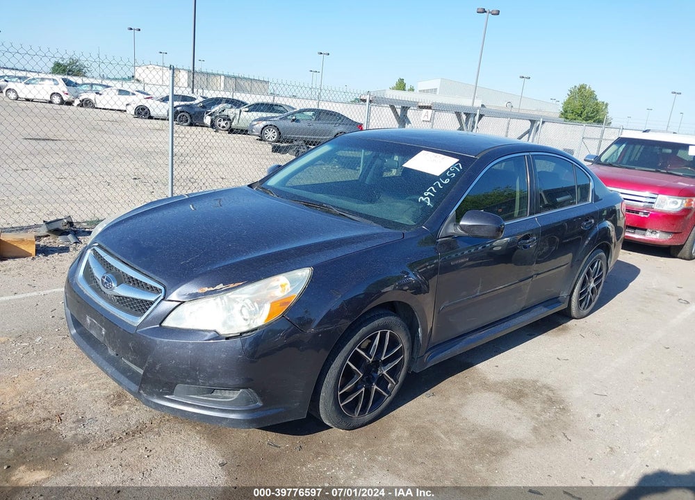 2012 SUBARU LEGACY 2.5I PREMIUM VIN: 4S3BMBB65C3033587