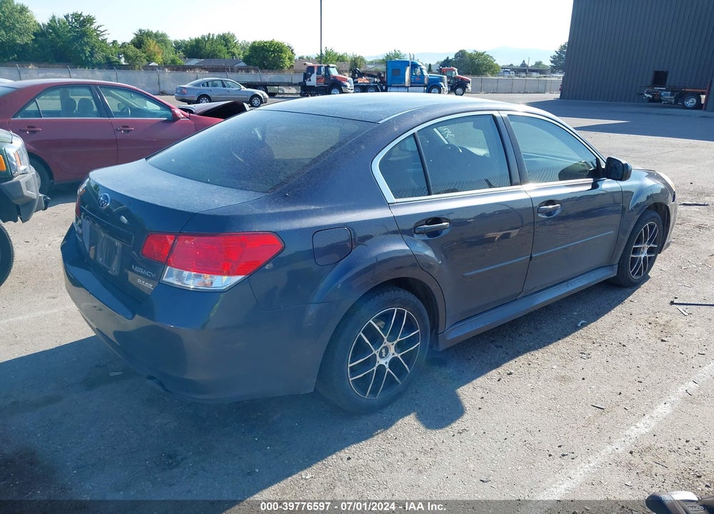 2012 SUBARU LEGACY 2.5I PREMIUM VIN: 4S3BMBB65C3033587