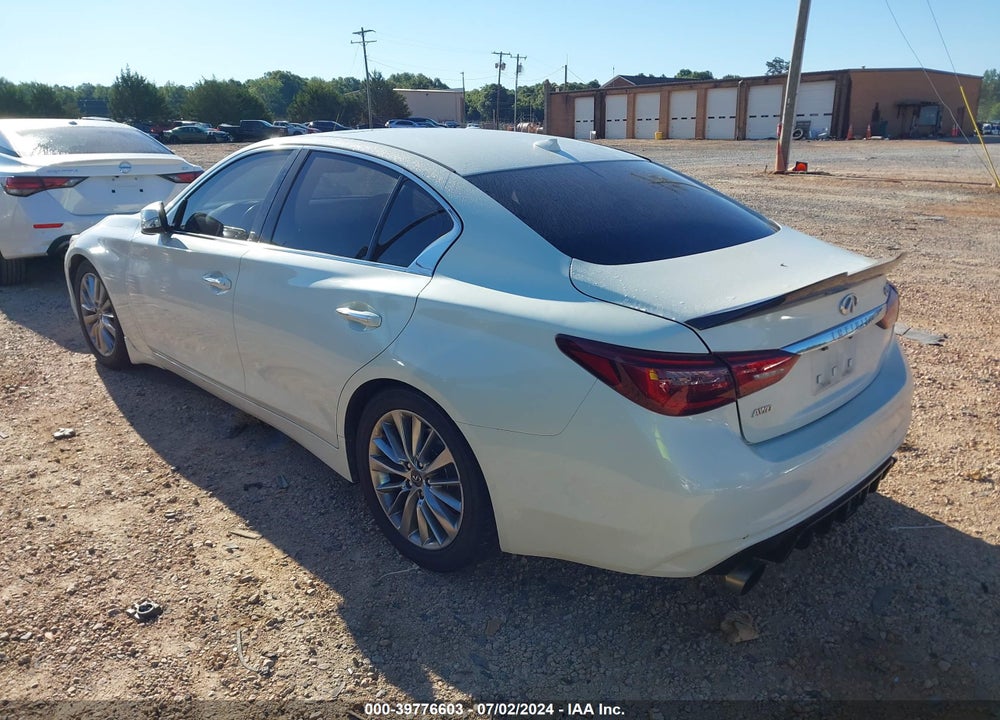 2018 INFINITI Q50 3.0T LUXE VIN: JN1EV7AR6JM431601