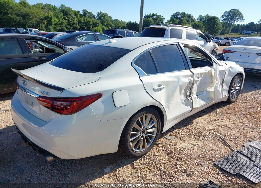 2018 INFINITI Q50 3.0T LUXE VIN: JN1EV7AR6JM431601
