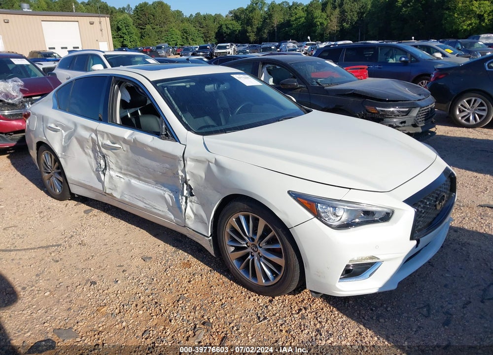 2018 INFINITI Q50 3.0T LUXE VIN: JN1EV7AR6JM431601