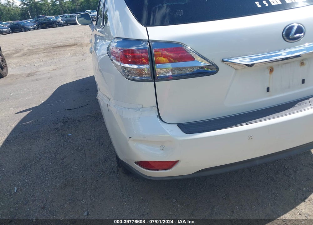 2013 LEXUS RX 450H VIN: JTJBC1BA7D2060828