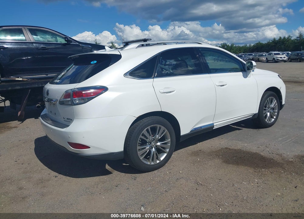 2013 LEXUS RX 450H VIN: JTJBC1BA7D2060828